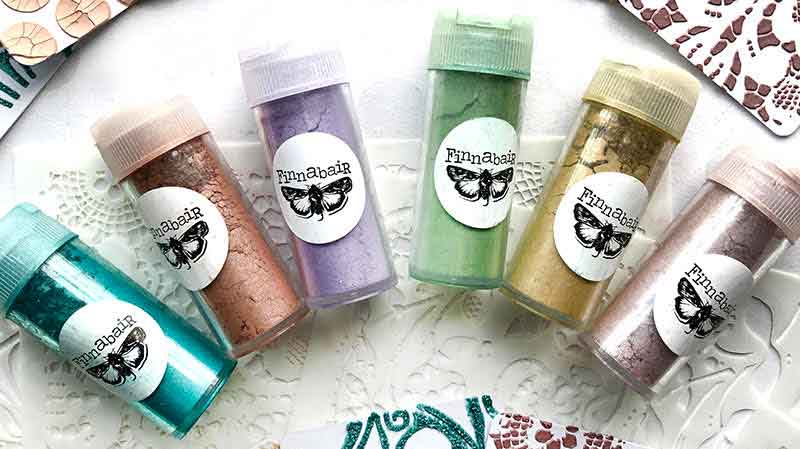 Art Ingredients- Mica Set – Oriental 7g bottle set of 6
