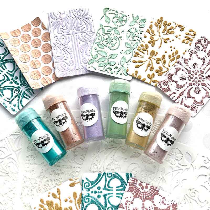 Art Ingredients- Mica Set – Oriental 7g bottle set of 6