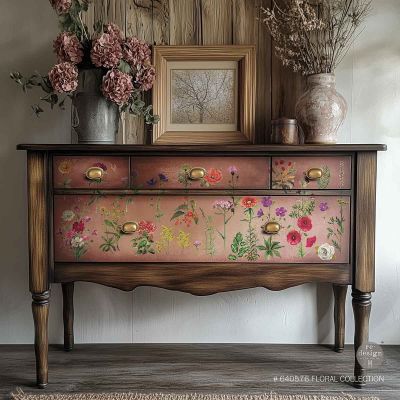 Redesign Décor Transfers® – Floral Collection 24″x 35″