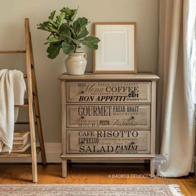 Redesign Décor Transfers®- Delicious Menu 23″x 31″