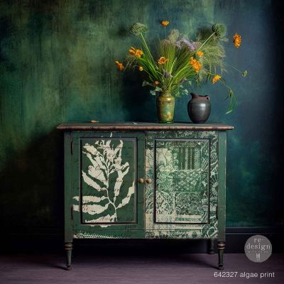 Redesign Décor Transfers® – Algae Print size 13.5″x 22.5″ and 15″x23″