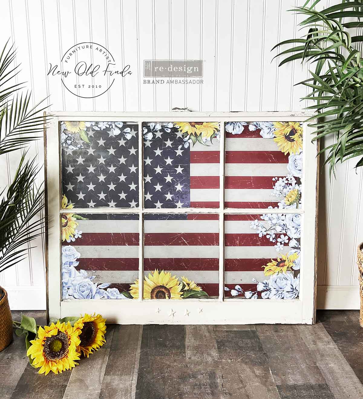 Redesign Décor Transfers® – America size 23″x 30″