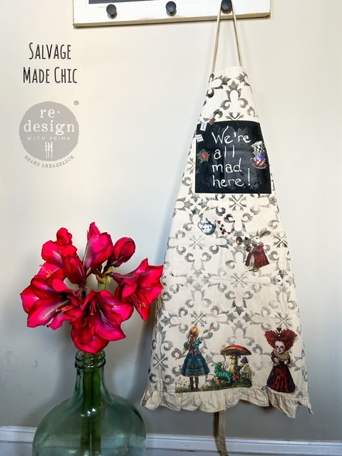 Redesign Apron 100% cotton, 34″ height
