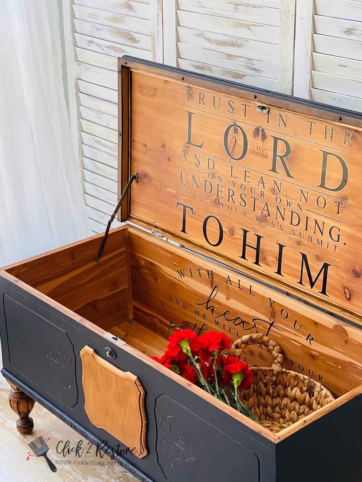 Redesign Decor Transfers® – Trust In The Lord – 3 sheets, design size 22″ X 30″