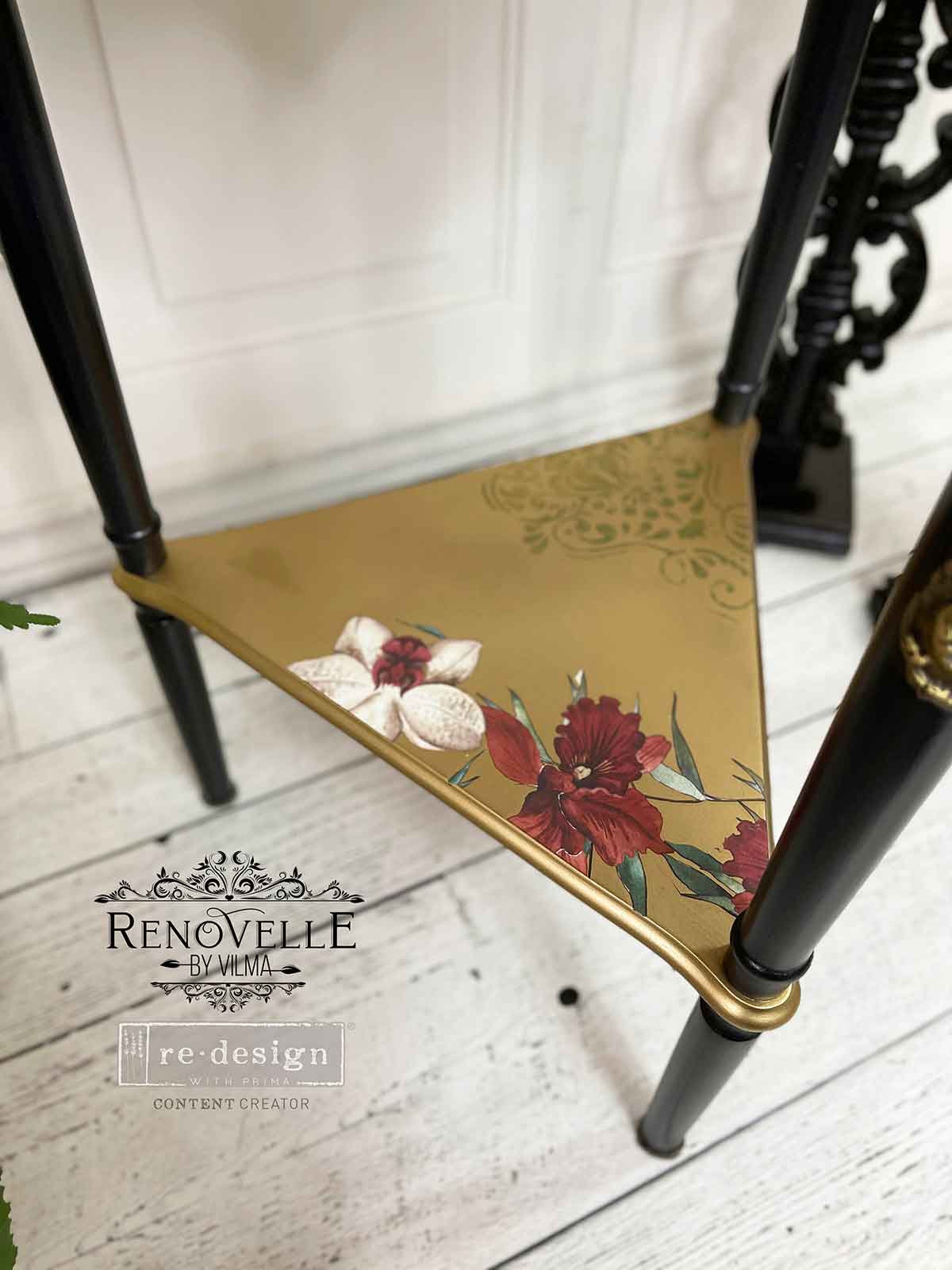 Redesign Decor Transfers® – Wildflowers – total sheet size 24″x35″, cut into 3 sheets