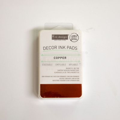 Redesign Decor Ink Pad – Copper – magnetic ink pad
