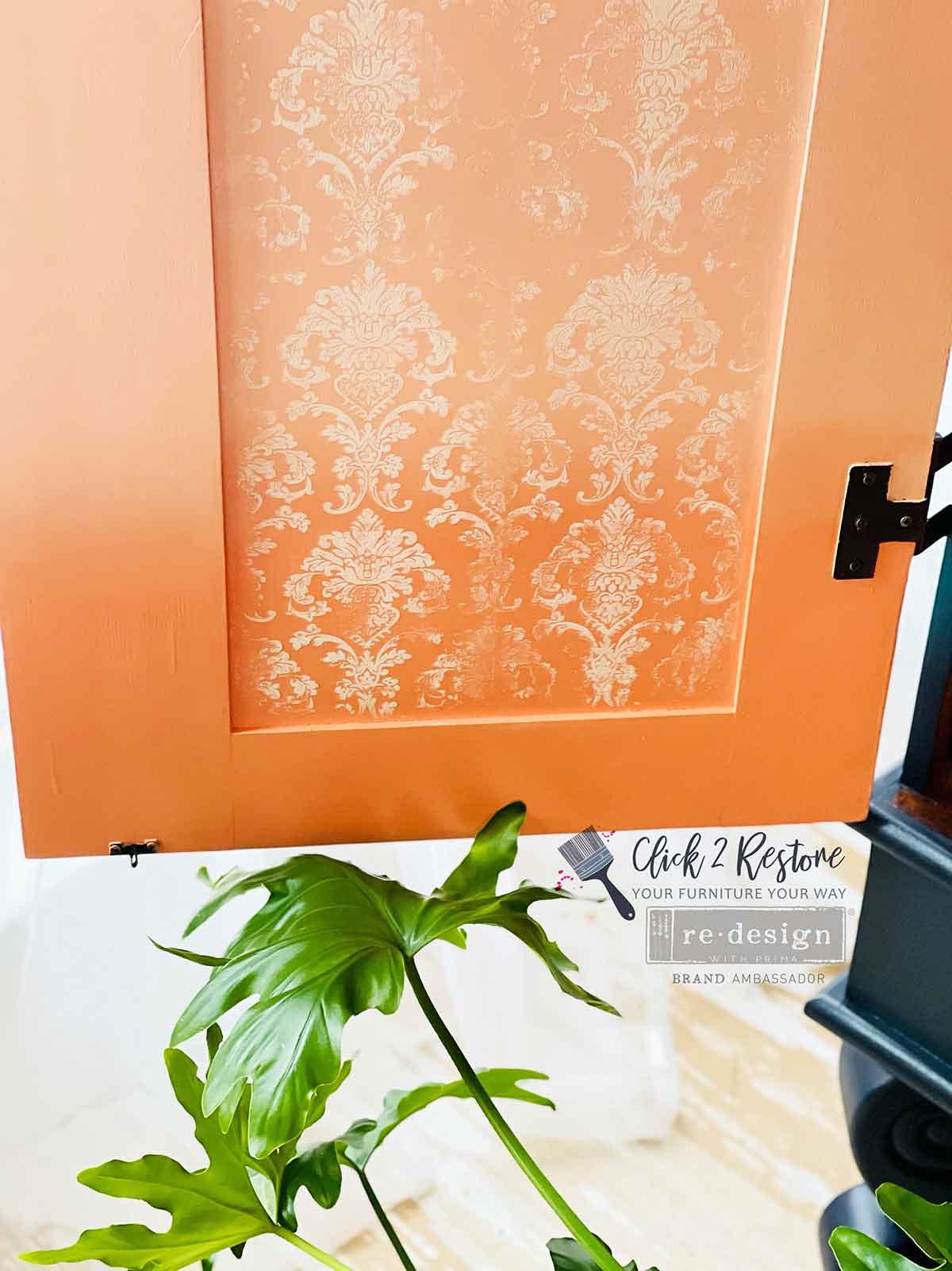 CLEARLY-ALIGNED DÉCOR STAMPS – Imperial Crackle – 12×12 clear cling