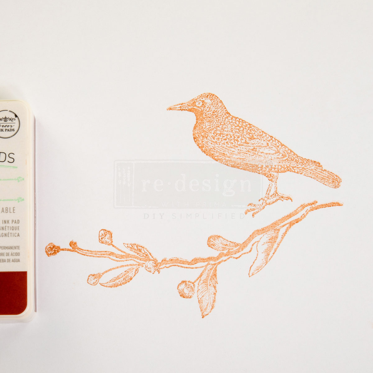 CLEARLY-ALIGNED DÉCOR STAMPS – Springtime – 12×12 clear cling