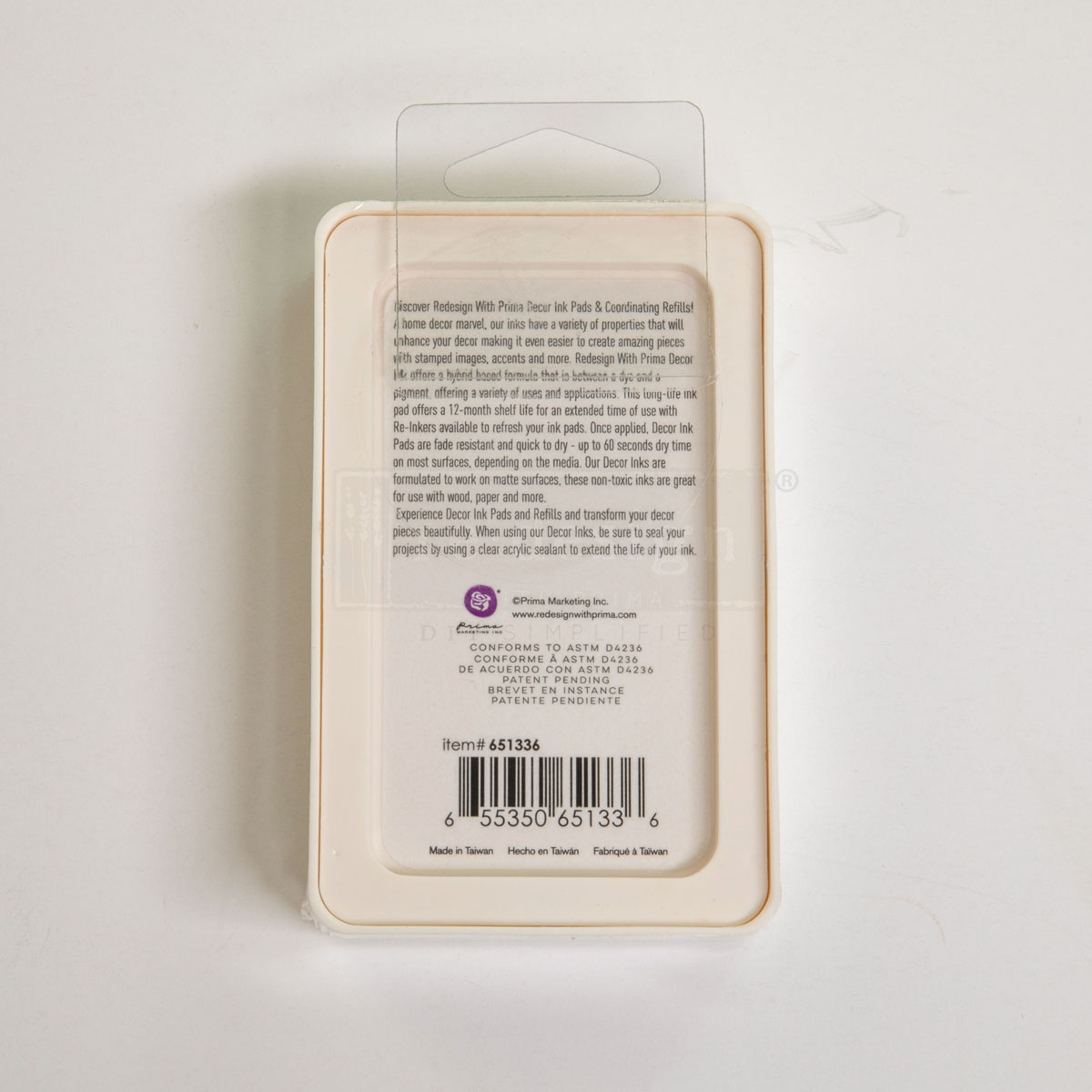 Redesign Decor Ink Pad – Black – magnetic ink pad