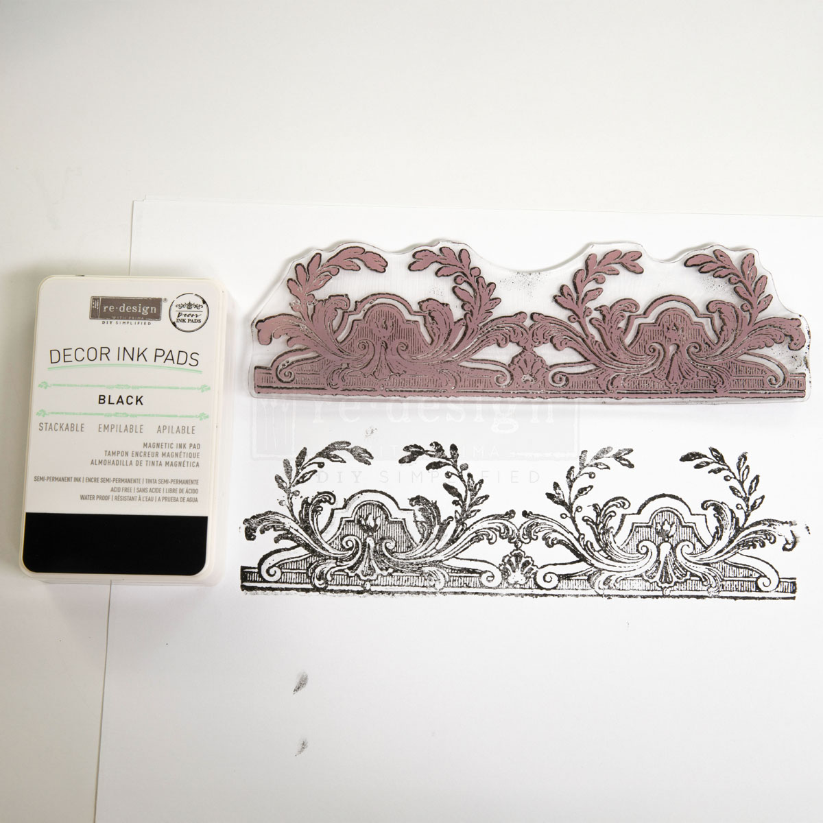 Redesign Decor Ink Pad – Black – magnetic ink pad