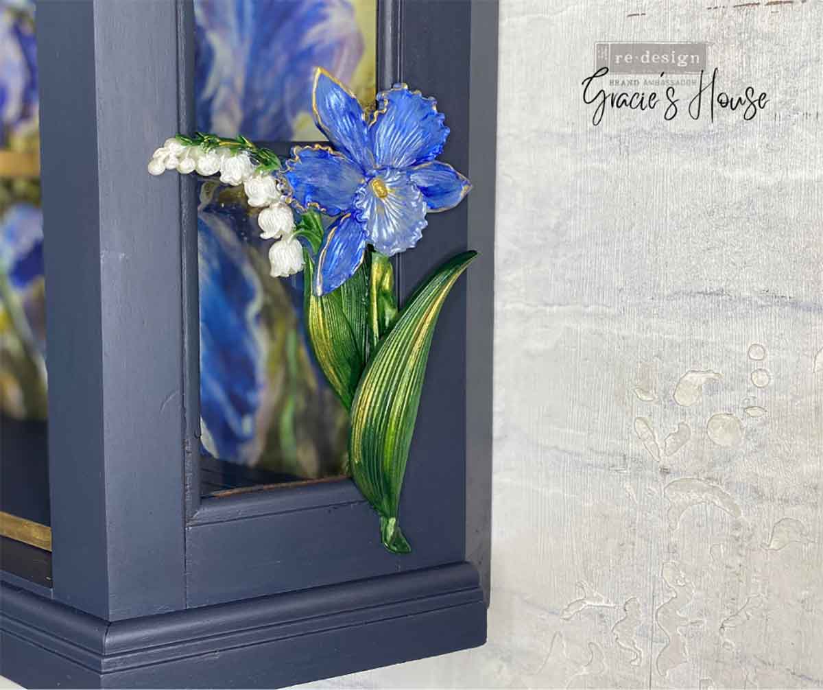 Redesign Decor Moulds® – Wildflower – 8″x5″, 8mm thickness Copyright #VA0002330076