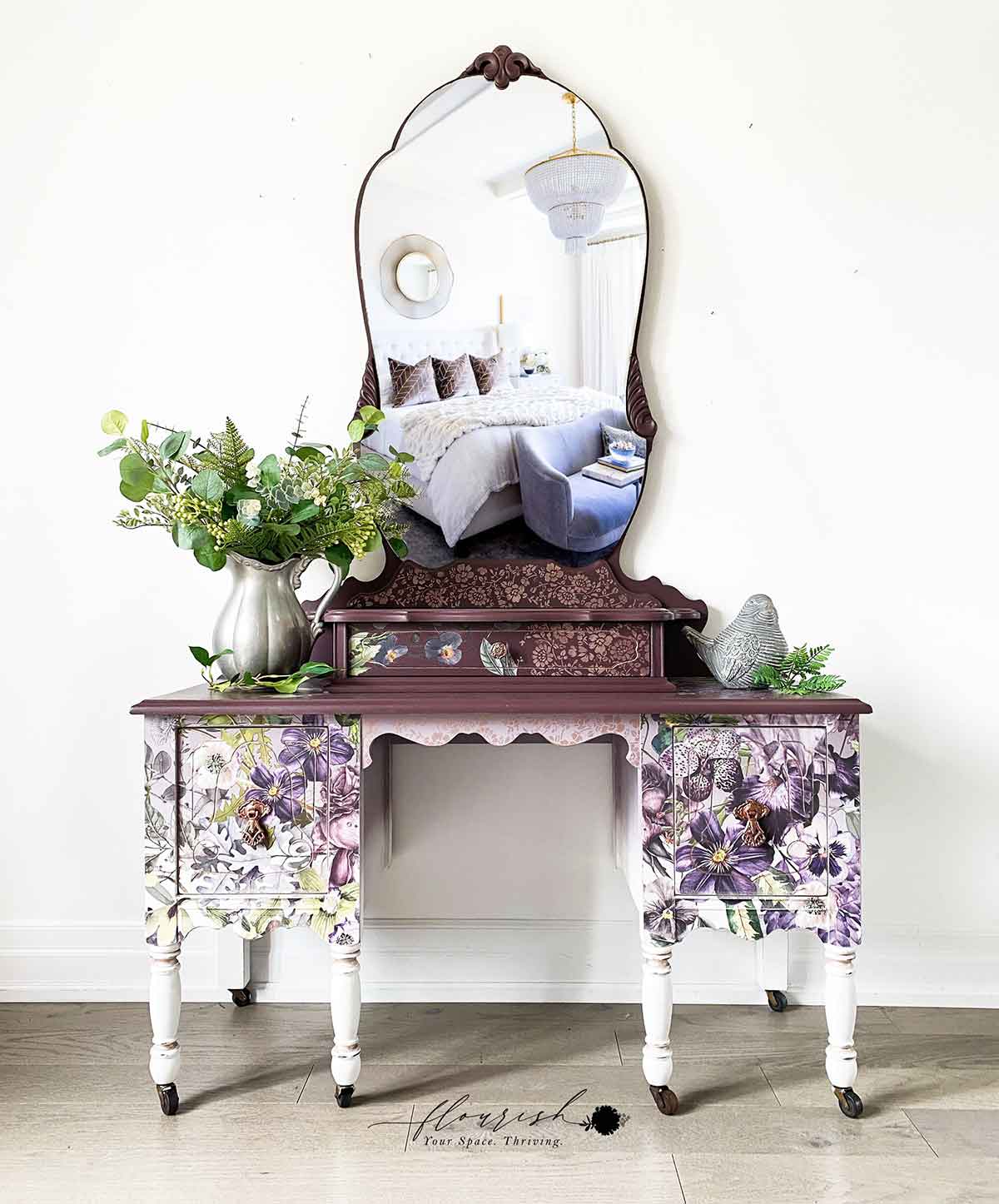 Redesign Decor Transfers® – Vigorous Violet – total sheet size 48″x35″, cut into 6 sheets