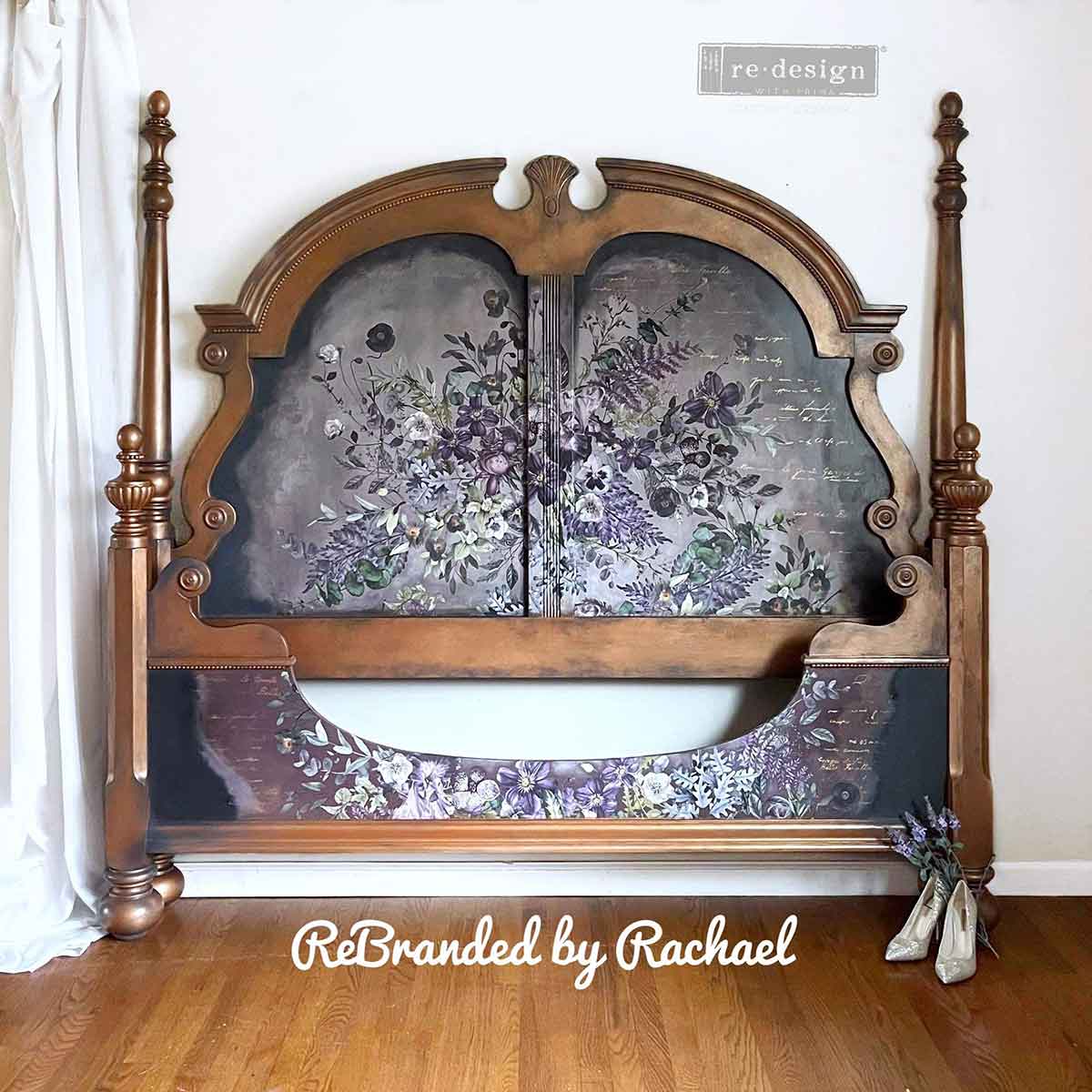 Redesign Decor Transfers® – Vigorous Violet – total sheet size 48″x35″, cut into 6 sheets