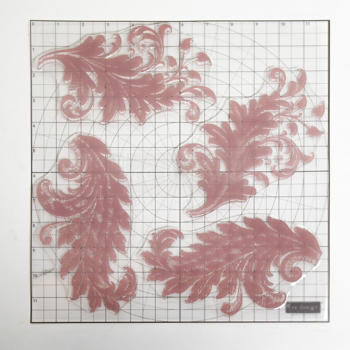 Redesign Decor Stamp – Royal Flourish – 12″x12″ (4 pcs)