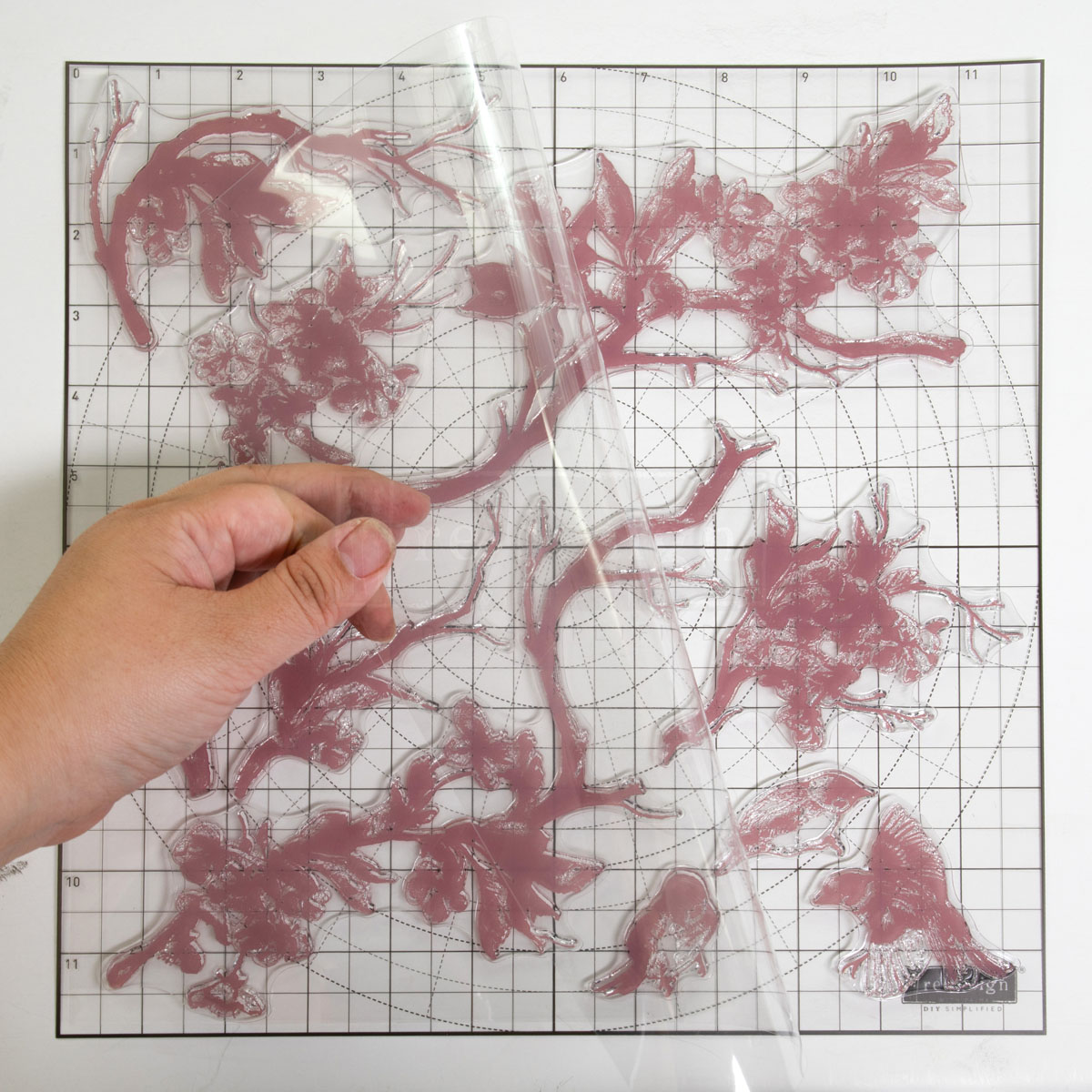 Redesign Decor Stamp – Forest Aviary – 12″x12″ (9 pcs)