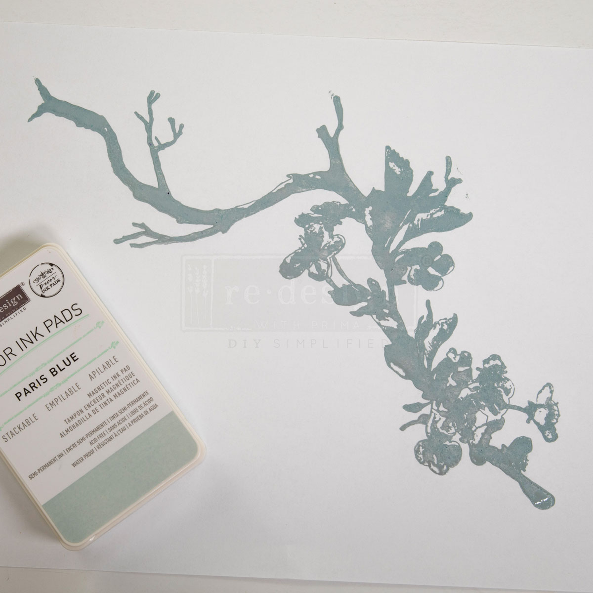 Redesign Decor Stamp – Forest Aviary – 12″x12″ (9 pcs)