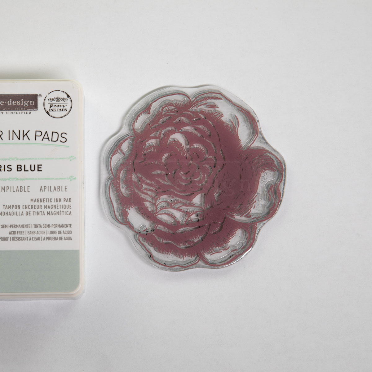 Redesign Decor Stamp – Romance Roses – 12″x12″ (6 pcs)