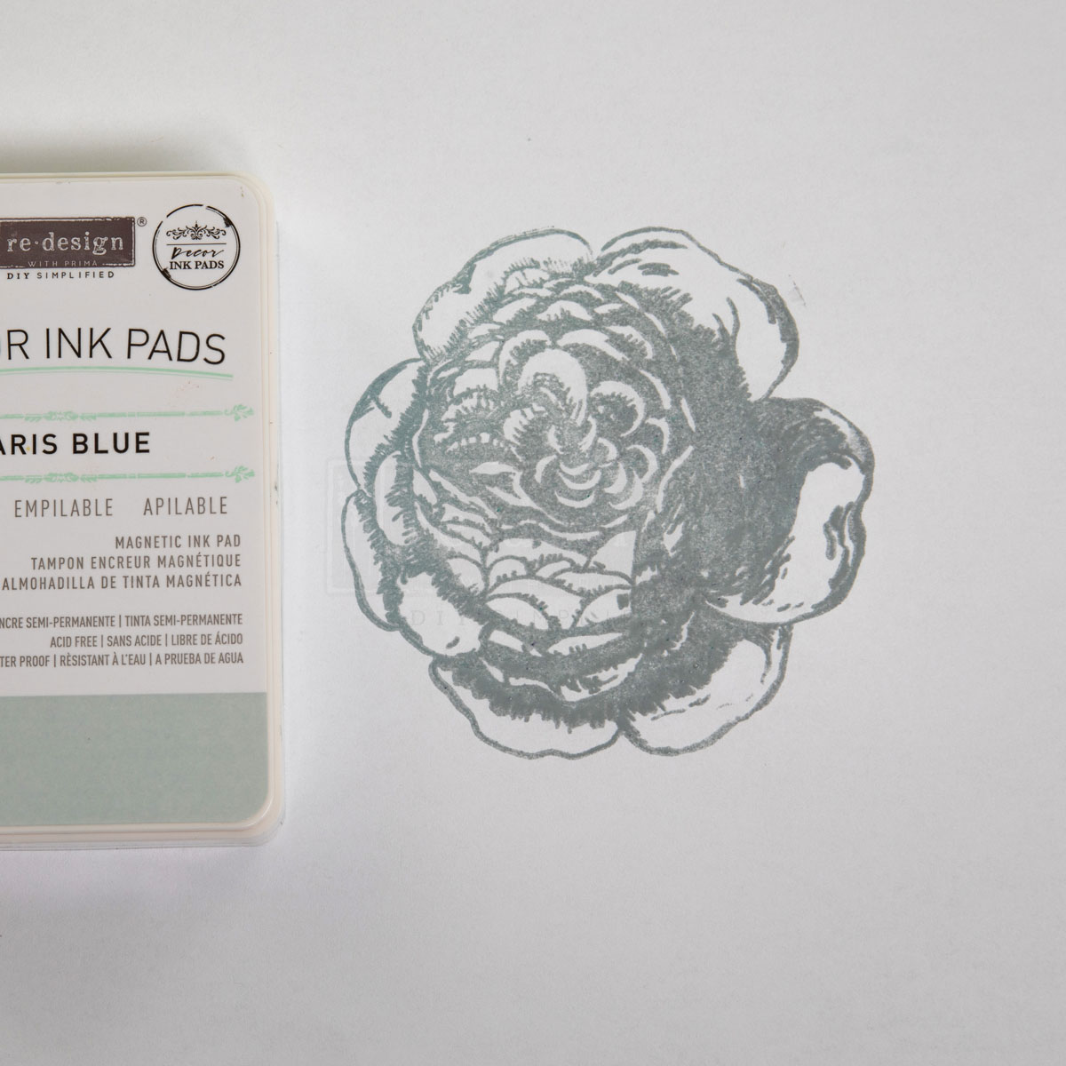 Redesign Decor Stamp – Romance Roses – 12″x12″ (6 pcs)
