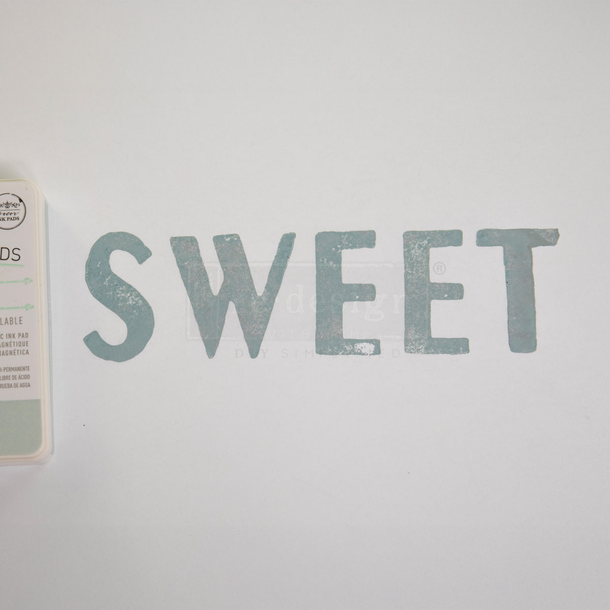 Redesign Decor Stamp – Sweet Tea – 12″x12″ (9 pcs)