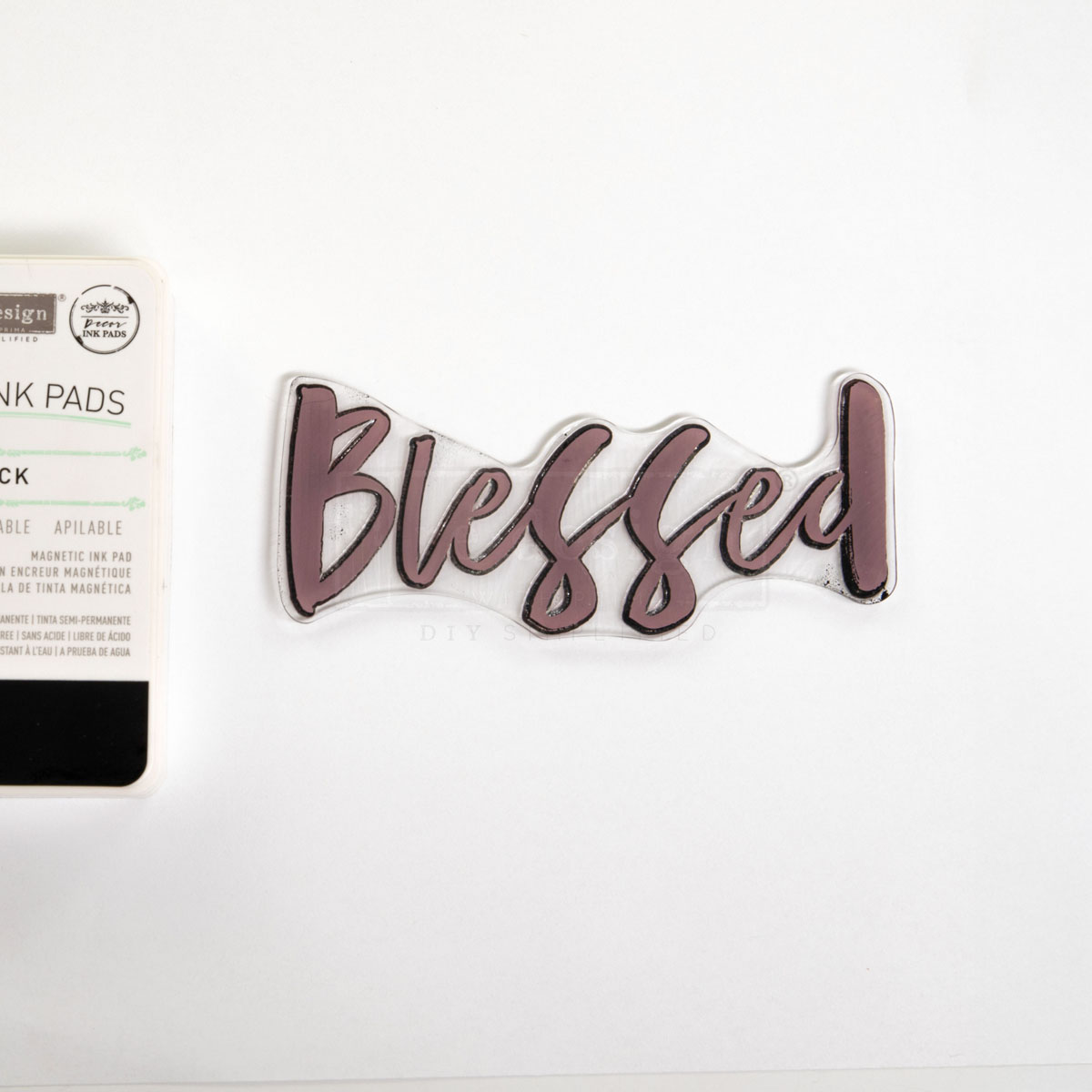 Redesign Decor Stamp – Inspired Words – 12″x12″ (14 pcs)