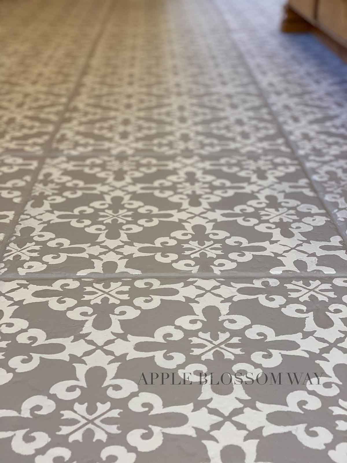Redesign Stencil – CECE Gothic Trellis 18×25.5 – sheet size 18″x25.5″, design size 16.7″x21.8″- Laser cut on 16 mil Mylar