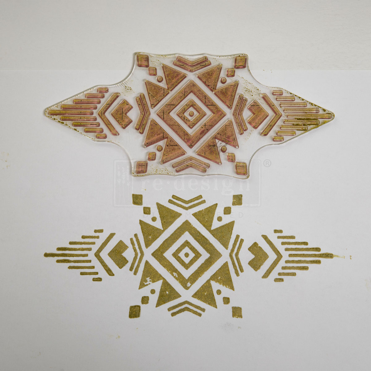 Decor Stamp – Tribal Prints – 12″x12″ sheet size, total 9 pcs
