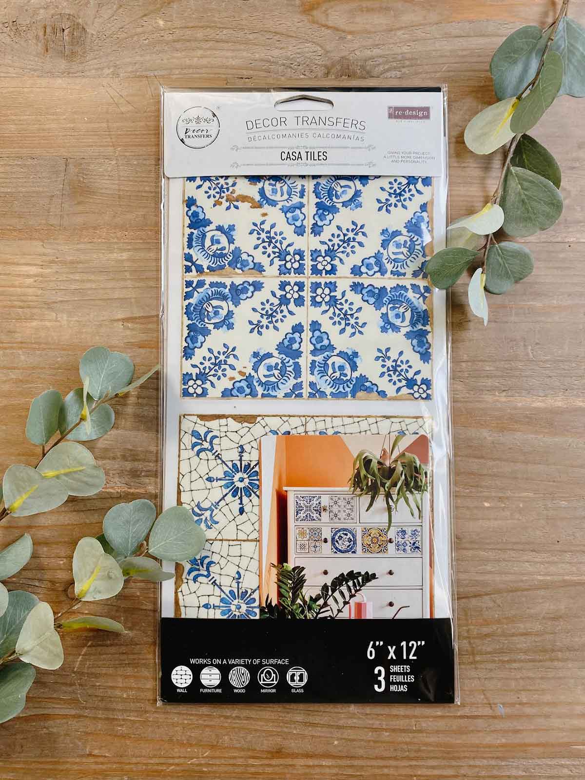 Small Transfers – Casa Tiles – 3 sheets, 6″x12″