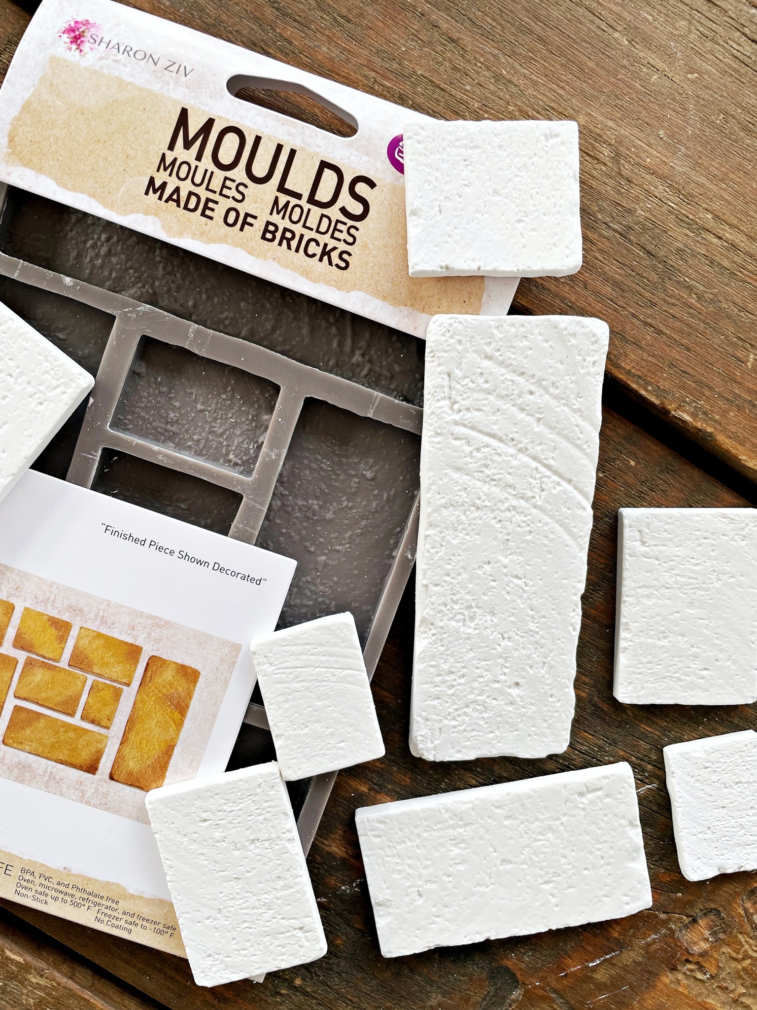 Sharon Ziv Moulds – Made of bricks – 1 pc, 5″x8″x8mm