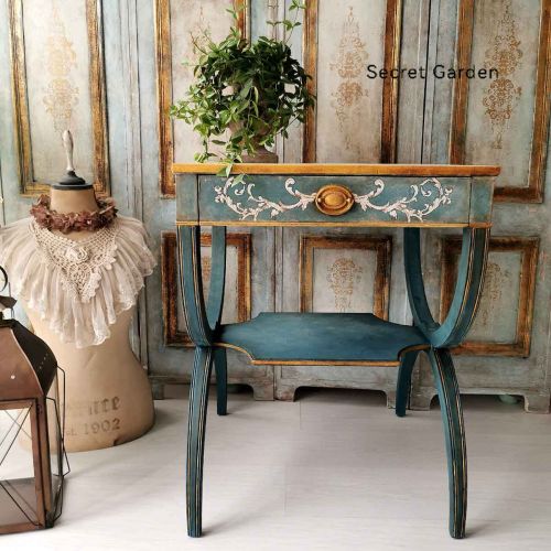 Decor Transfers® – Alaina Toile – total sheet size 24″x35″, cut into 2 sheets