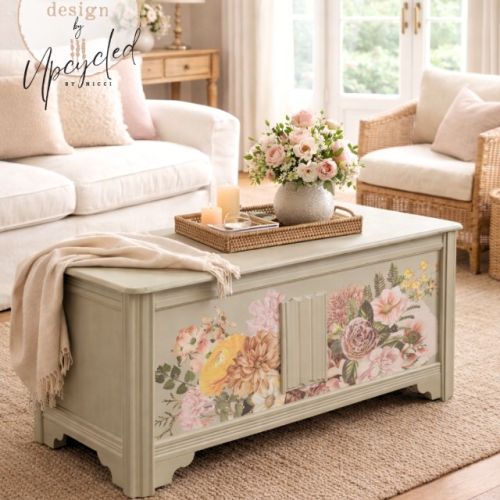 Decor Transfers® – Woodland Floral – total sheet size 24″x35″, cut into 2 sheets