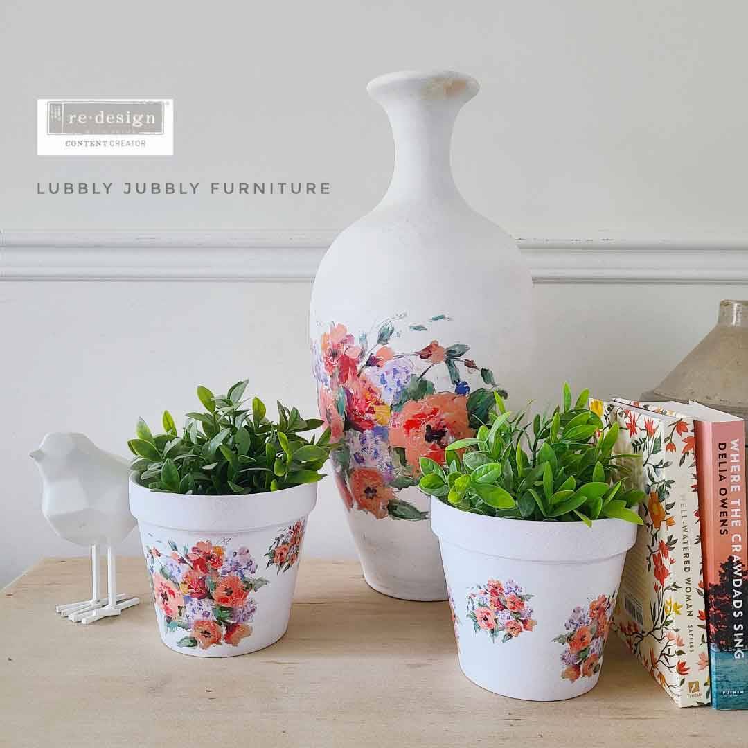 H2O Transfers – Brilliant Blooms – 2 sheets, 8.5″x11″