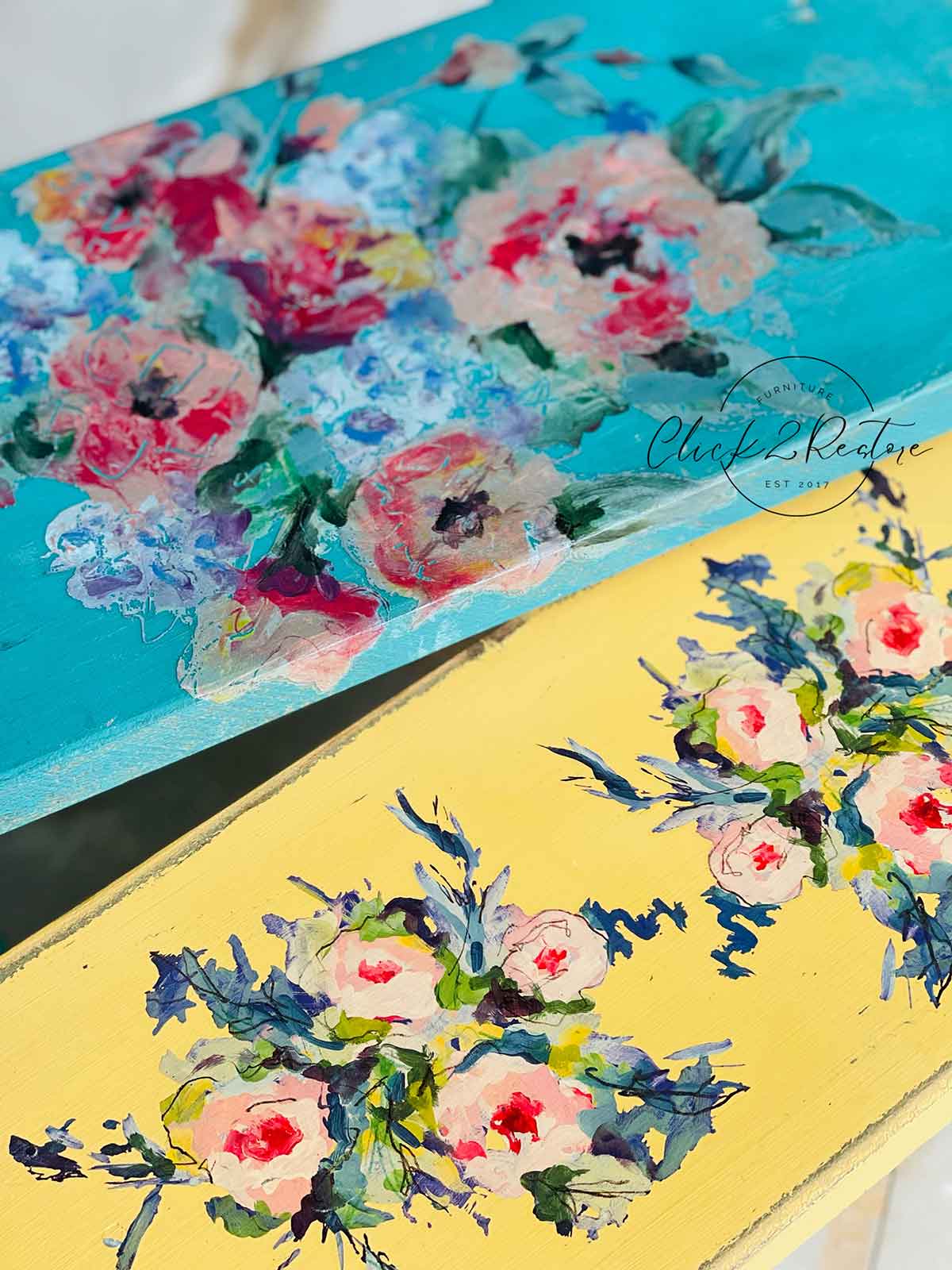 H2O Transfers – Expressive Blooms – 2 sheets, 8.5″x11″
