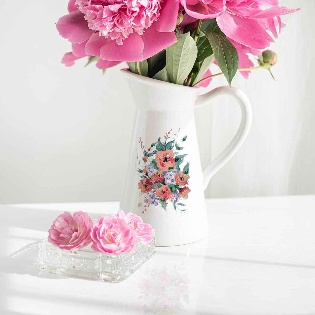 H2O Transfers – Brilliant Blooms – 2 sheets, 8.5″x11″