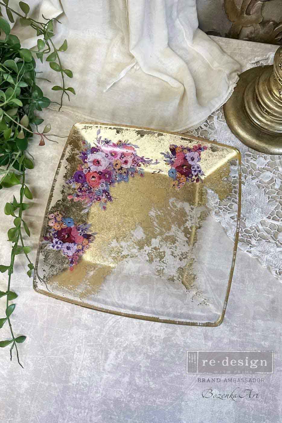 H2O Transfers – Luminous Blooms – 2 sheets, 8.5″x11″