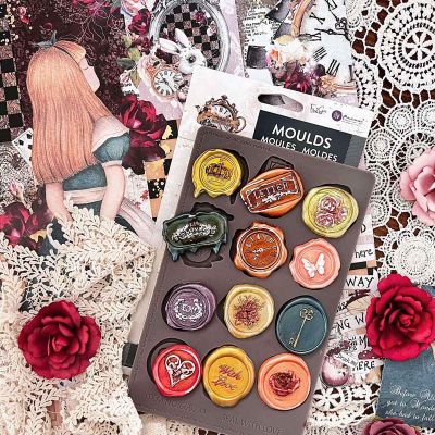 Lost In Wonderland Collection Mould – Letters From Wonderland – 1 pc, 5″x8″x8mm