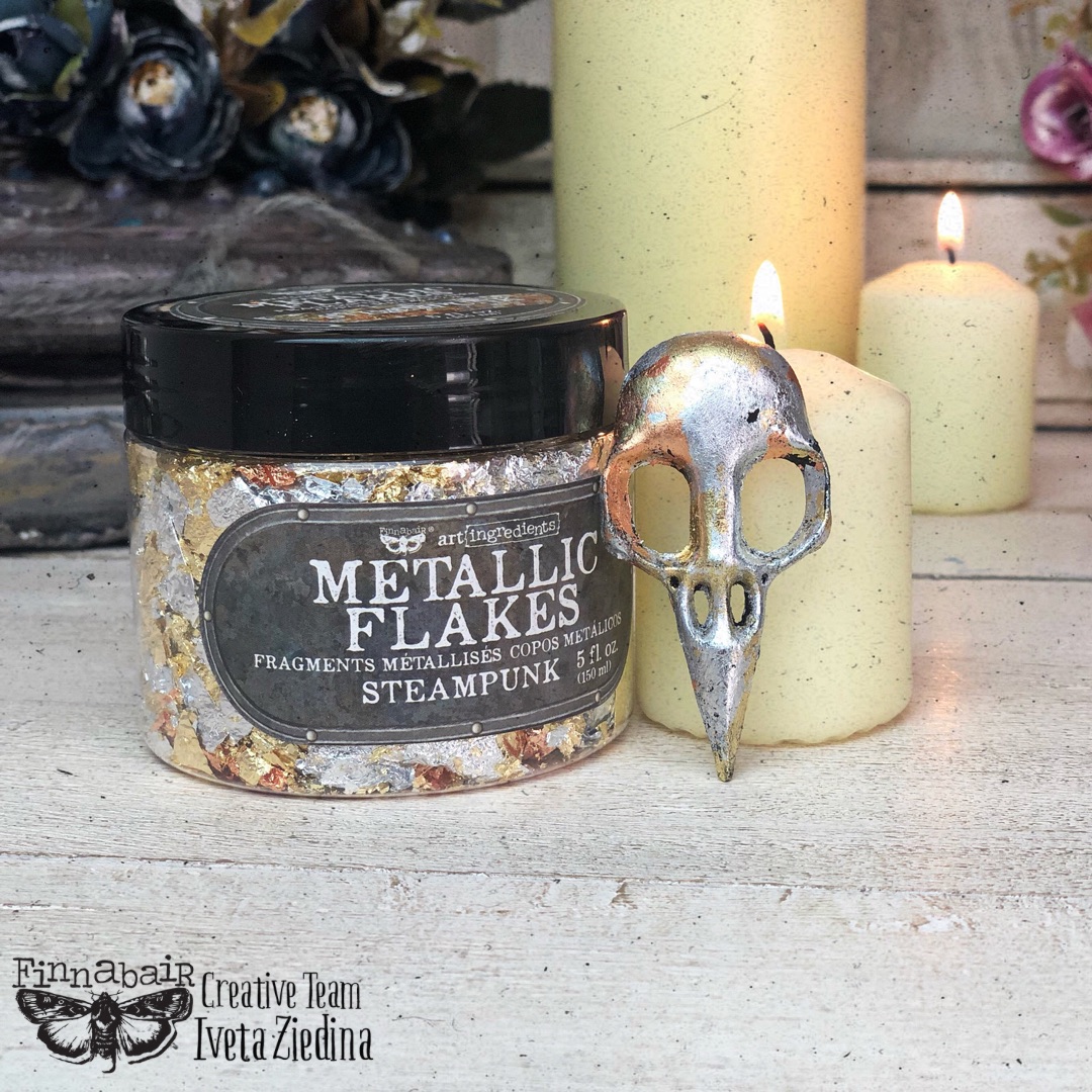 Art Ingredients – Metal Flakes – Steampunk – 1 jar, total weight 30g including container