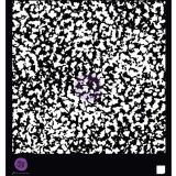 Stencil - Composition Book - 1 pc