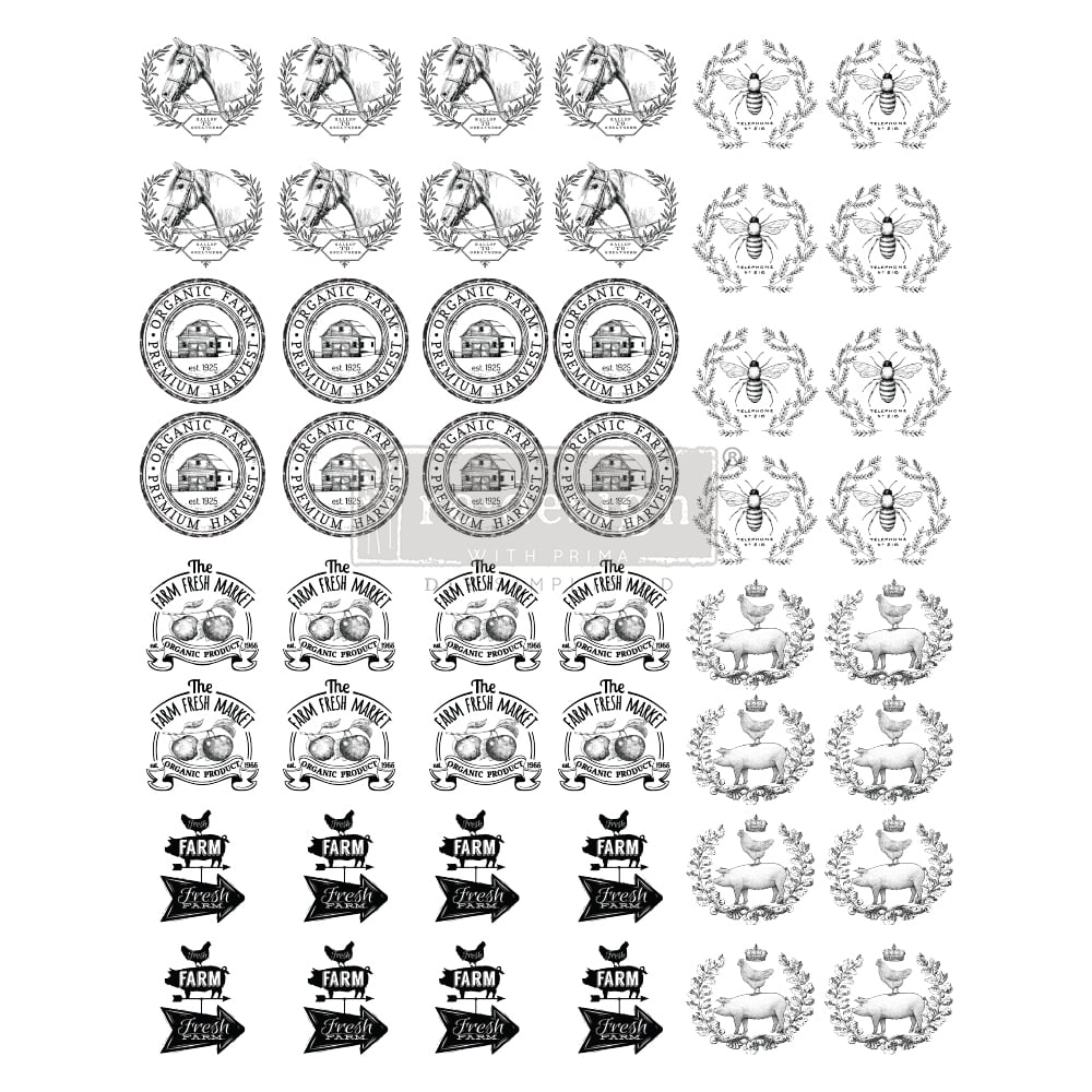 Redesign Knob Transfers – Farm Fresh Market
