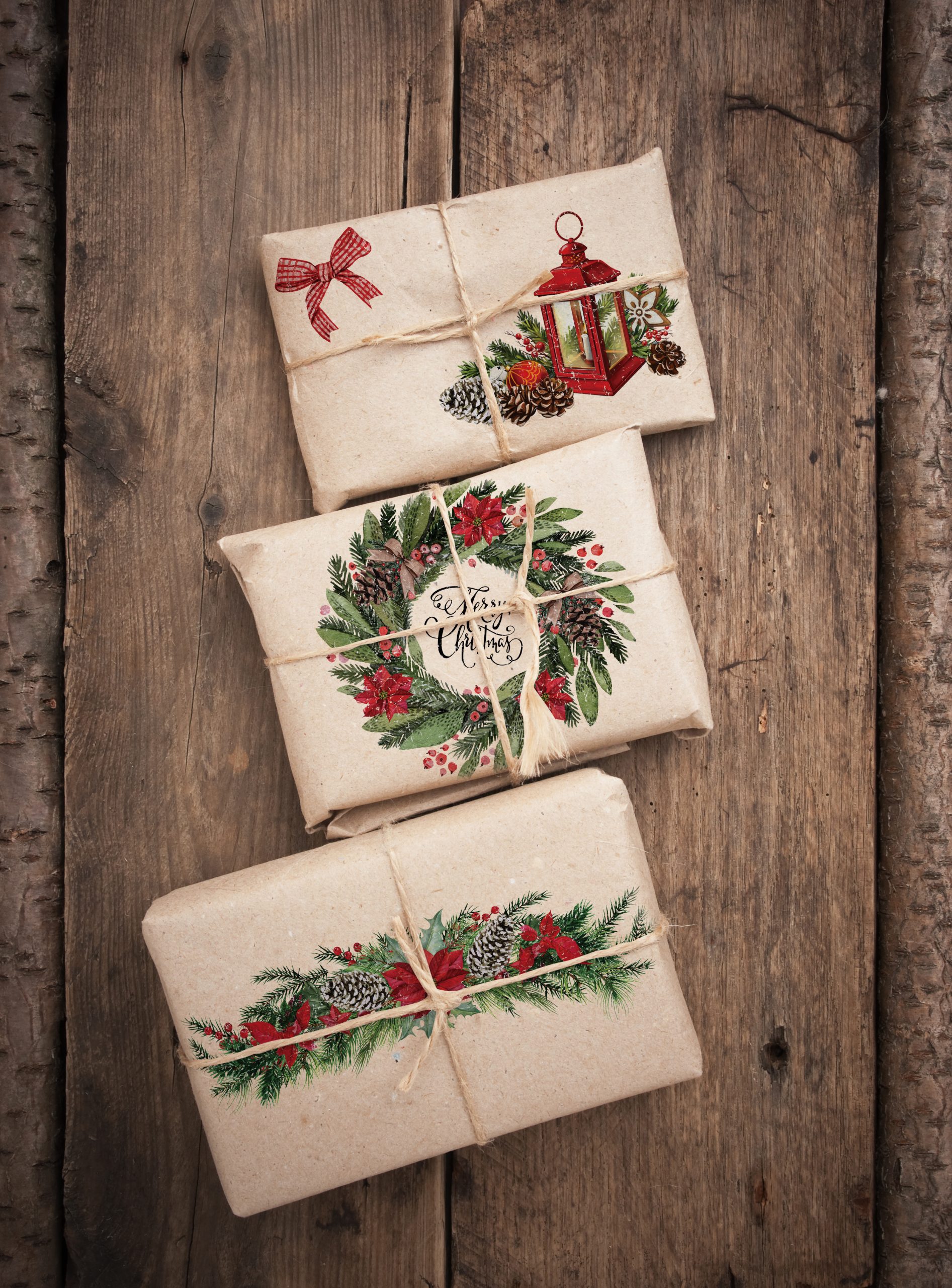 Small Transfers – Classic Christmas – 3 sheets, 6″x12″