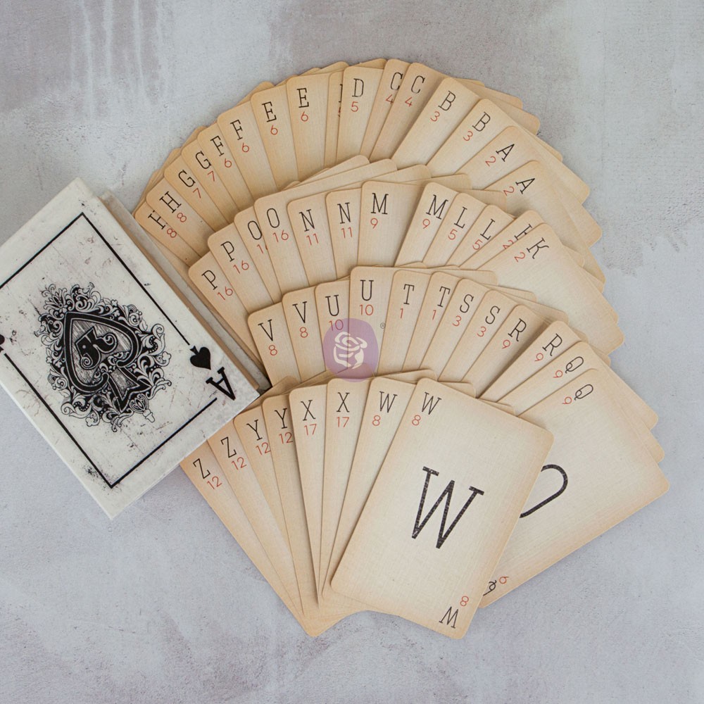 Vintage Alpha Card Set In A Box