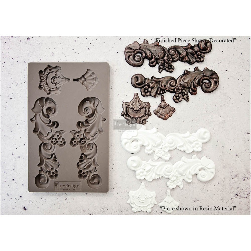 Redesign Décor Moulds® 5″x8″ – Groeneville Crest Copyright #VA0002330662