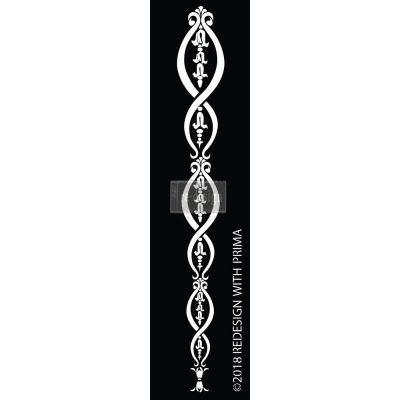 Redesign Adhesive Silk Screen Stencil 0.4MM – Taliana Border – Laser cut on 16 mil Mylar
