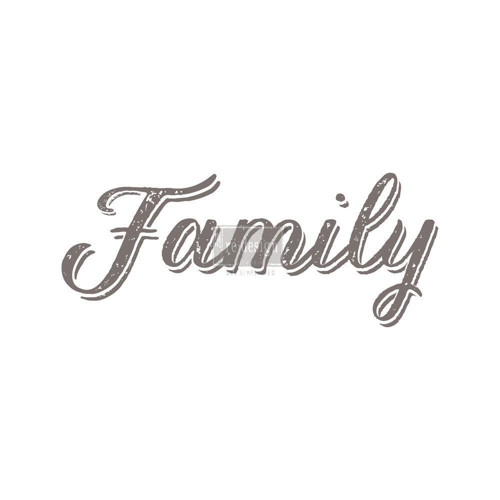 Redesign Décor Transfers® - Family 8"x 21"