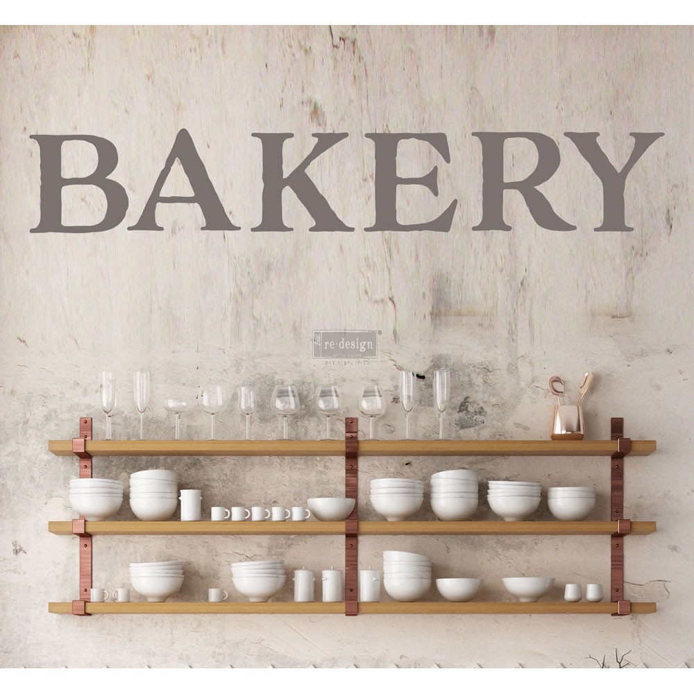 Redesign Décor Transfers® – Bakery 15″x 27″