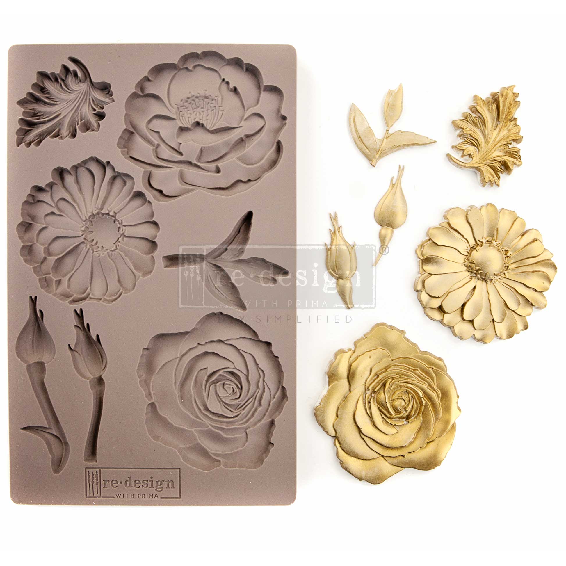 Redesign Décor Moulds® 5″x8″ – In The Garden Copyright #VA0002331225