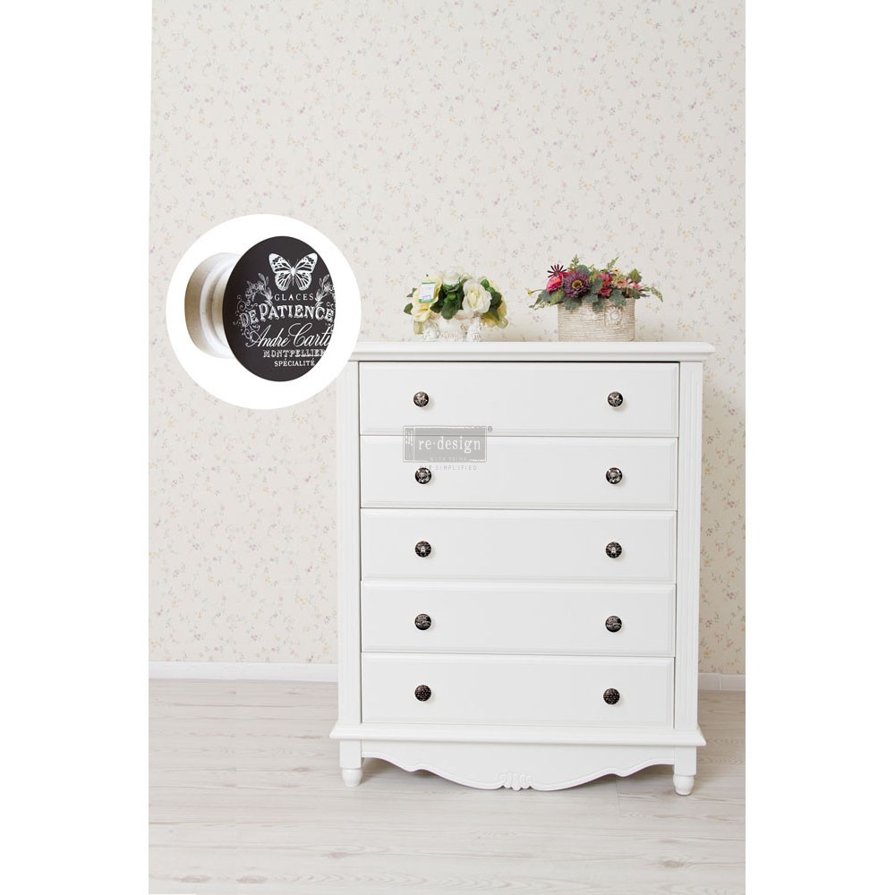 Redesign Knob Transfer – Cursive Letters 8.5″X10.5″ Sheet size