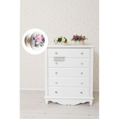 Redesign Knob Transfer – Paris Cottage 8.5″X10.5″ Sheet size