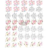 Redesign Knob Transfer - Sweet Spring  8.5"X10.5" Sheet size