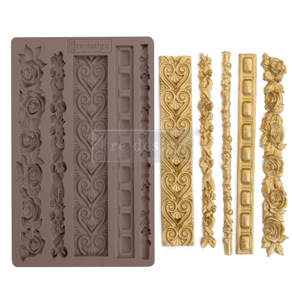 Redesign Décor Moulds 5″X8″ – Elegant Borders Copyright #VA0002321241