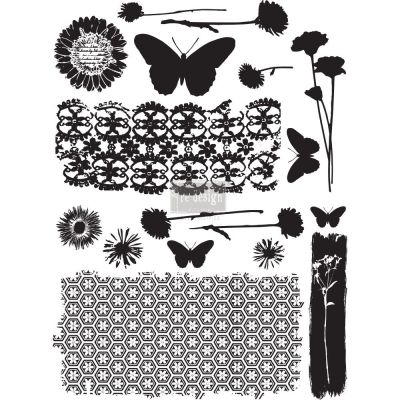 Redesign Adhesive Transfer – Spring Radiance 18″x24″